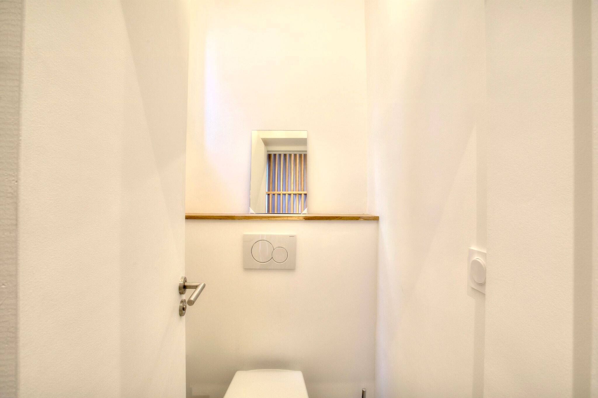Douche, sèche-cheveux