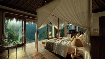 Family Villa, Private Pool, Valley View | Premium bedding, pillowtop beds, minibar, in-room safe