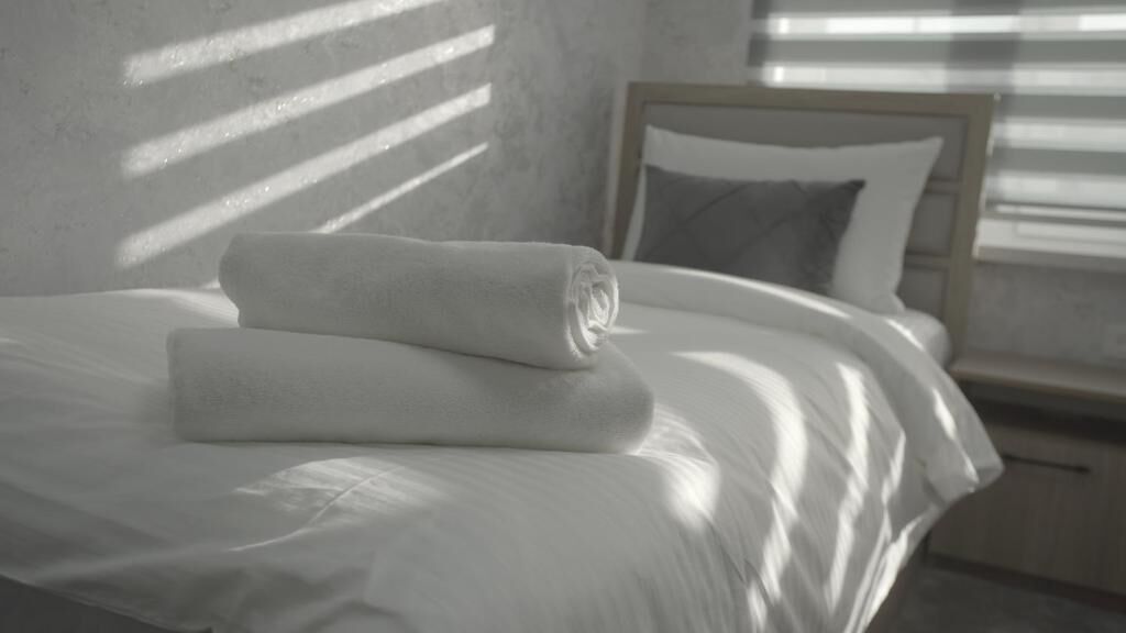 舒适单人房, 空调, 城市景观