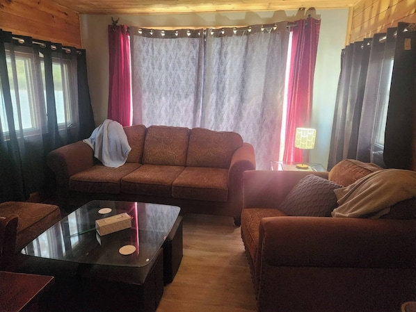 Lounge - Waterfront Cabin on Lake Superior Sleeps 7 Plus ppl (Unorganized North Algoma)