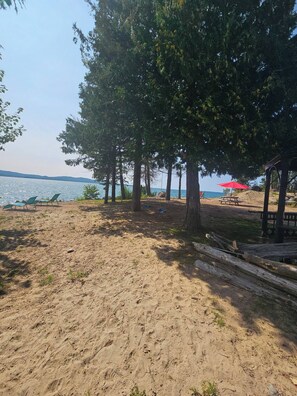 Cabin, 2 Bedrooms, Smoking, Balcony | Beach - Waterfront Cabin on Lake Superior Sleeps 7 Plus ppl (Unorganized North Algoma)