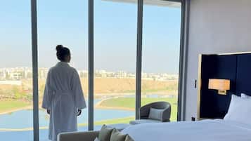 Minibar, blackout drapes, iron/ironing board, rollaway beds