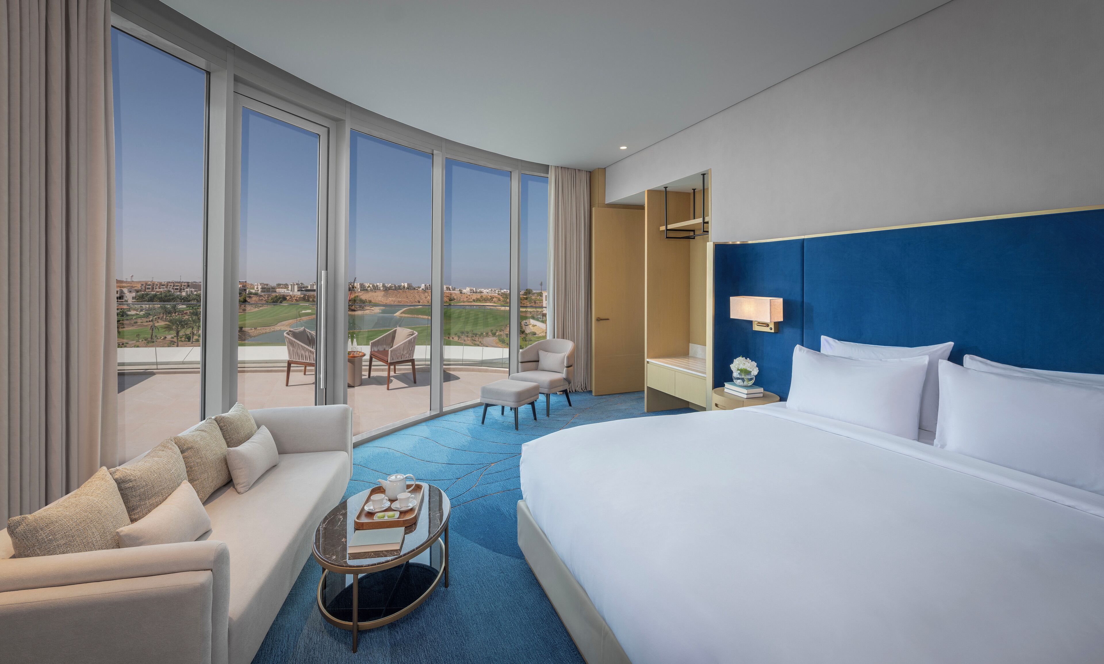 Suite, 1 Bedroom, Golf View | Minibar, blackout curtains, iron/ironing board, rollaway beds