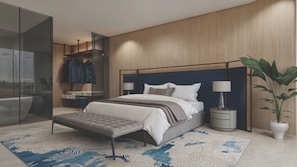 Minibar, blackout drapes, iron/ironing board, rollaway beds