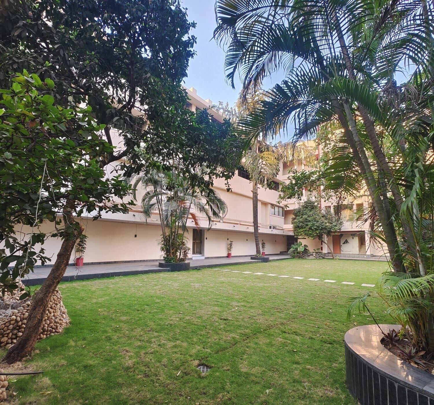 Terrain de l’hébergement 