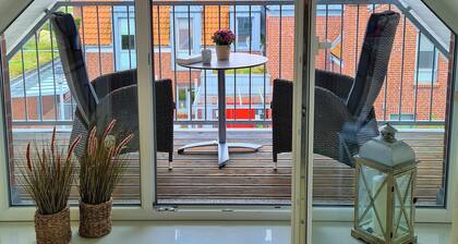 Cosy apartment with balcony in a beautiful location, close to the town center