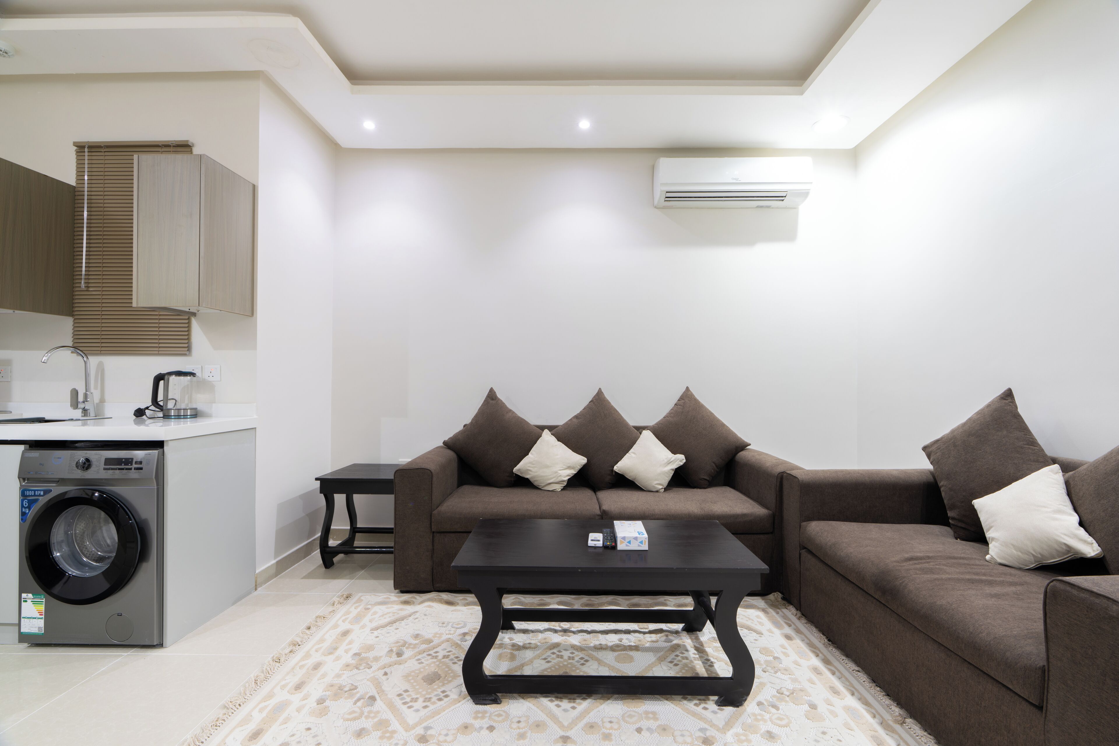 Deluxe Apartment, 1 Bedroom | Living area | Printers