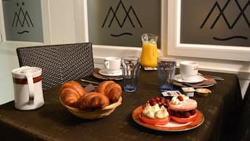 Petit déjeuner buffet compris tous les jours