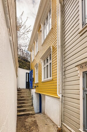 Leilighet, byutsikt | Utvendig detalj