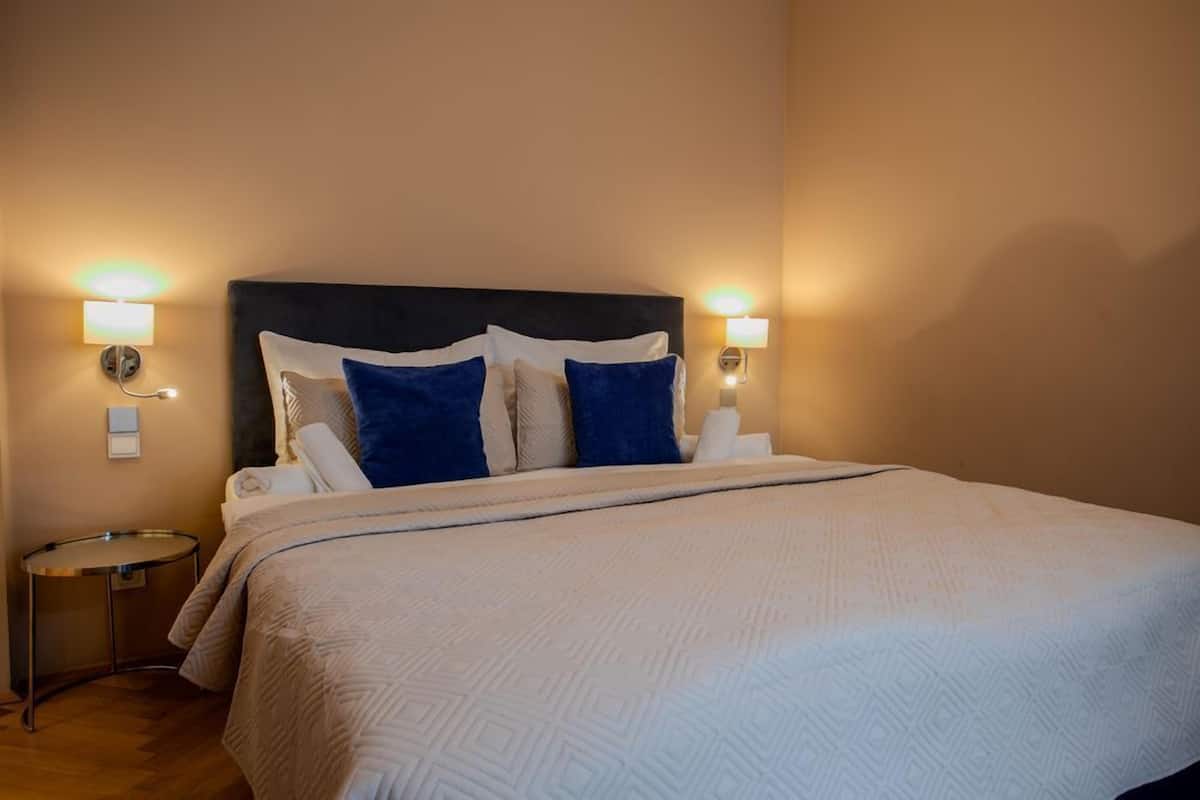 II/31 Apartment with 1 bedroom | Langsir/tirai gelap terus, seterika/papan seterika, Wi-fi percuma 