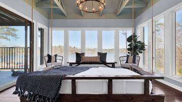 Desk, iron/ironing board, travel crib, free WiFi