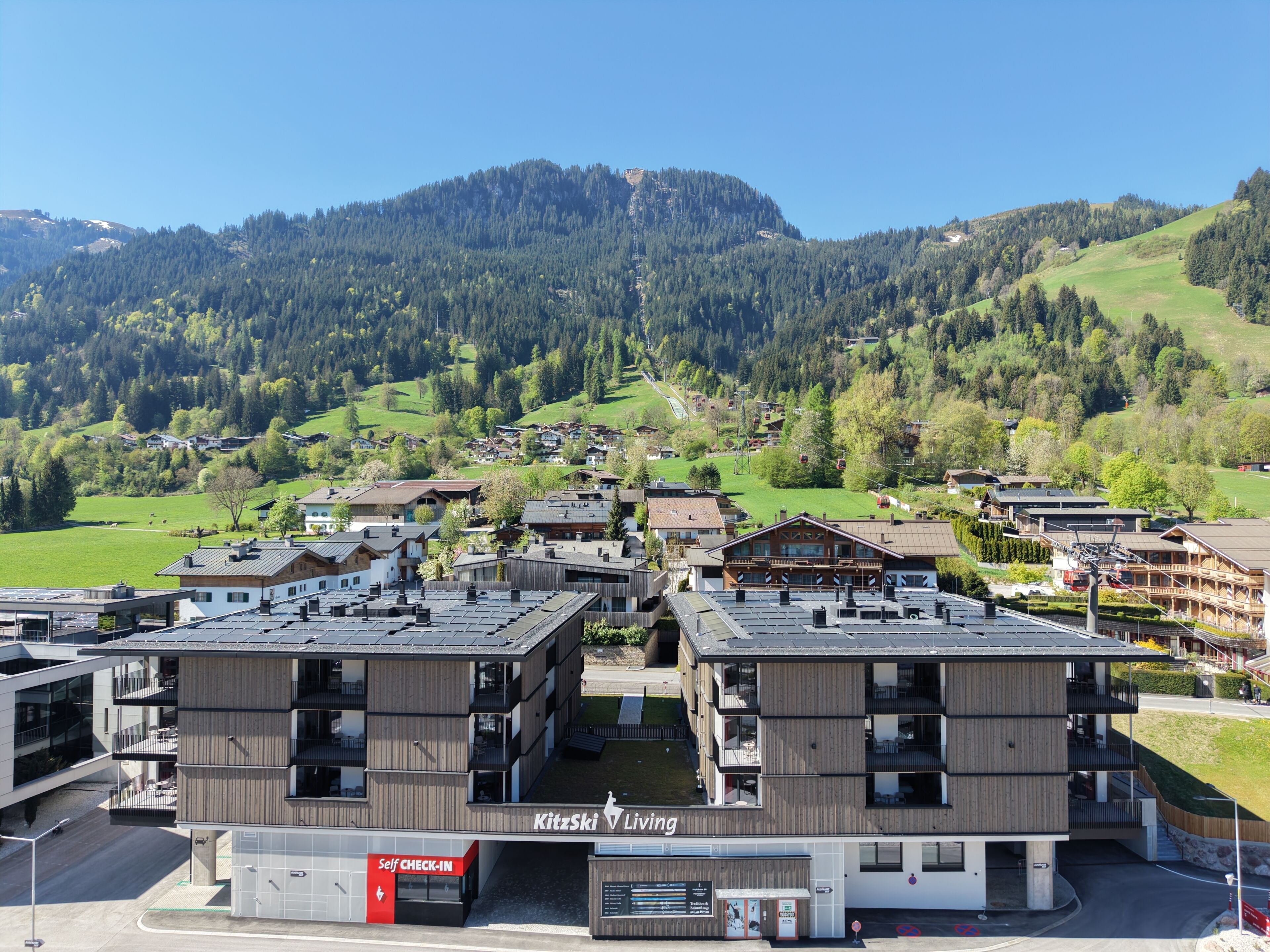 Ansicht von oben