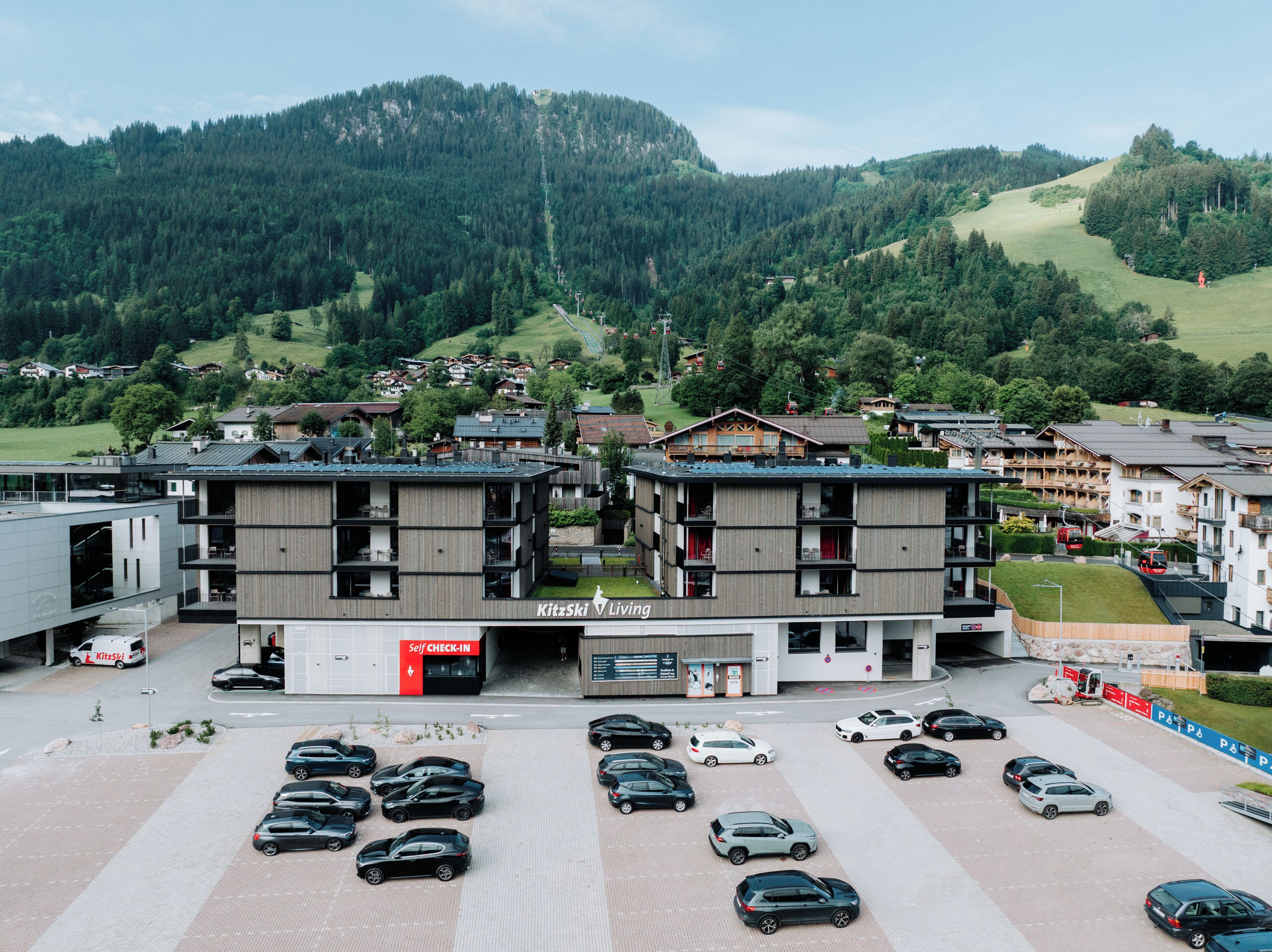 Fassade der Unterkunft