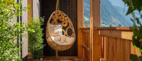 全景公寓, 阳台, 山景 | 住宿场地