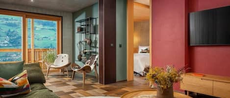 Panoramic Apartment, Balcony, Mountain View