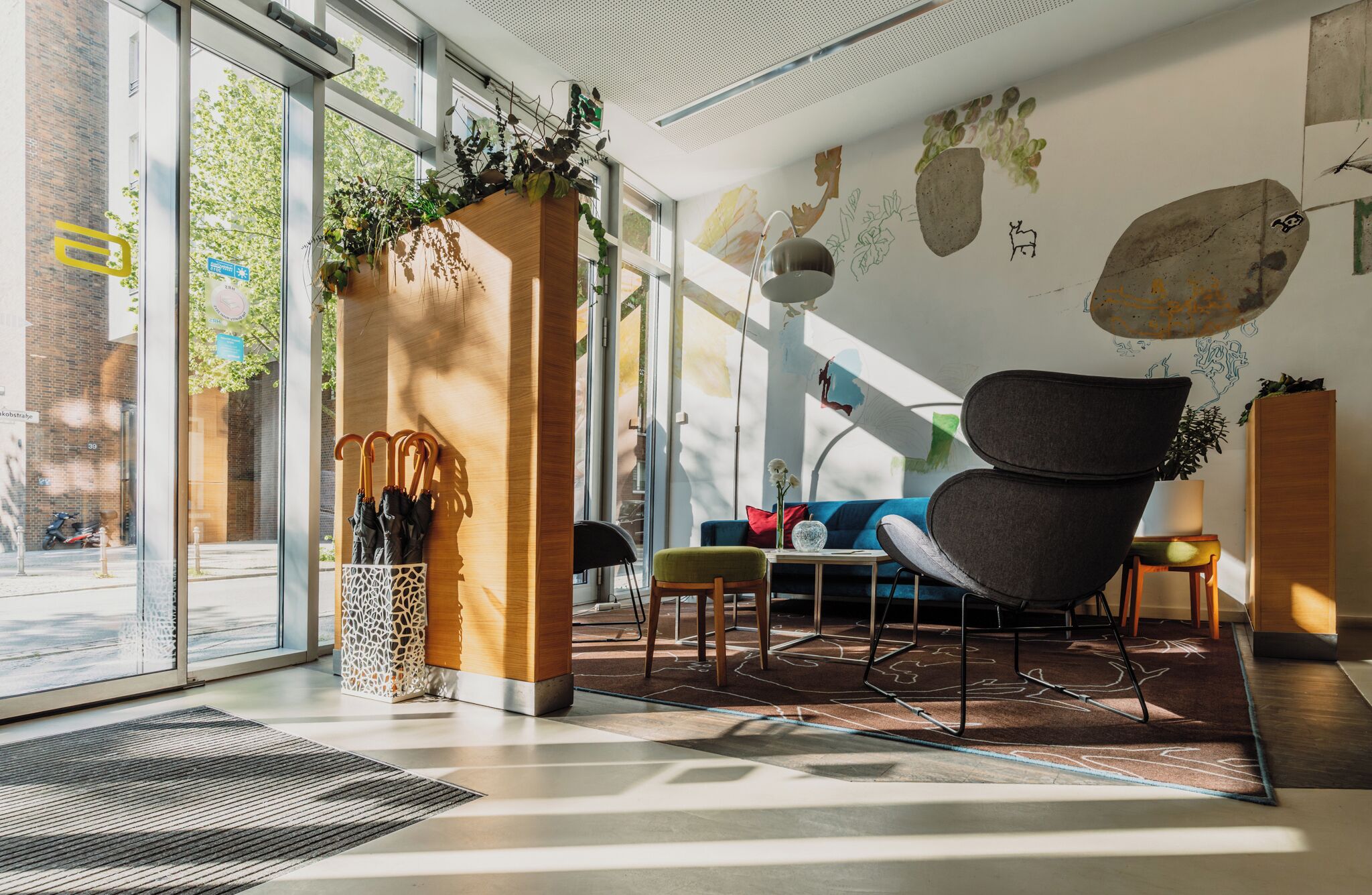Lobby sitting area
