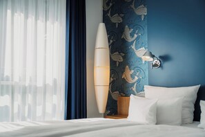 Habitación Deluxe doble | Ropa de cama hipoalergénica, escritorio, sistema de insonorización
