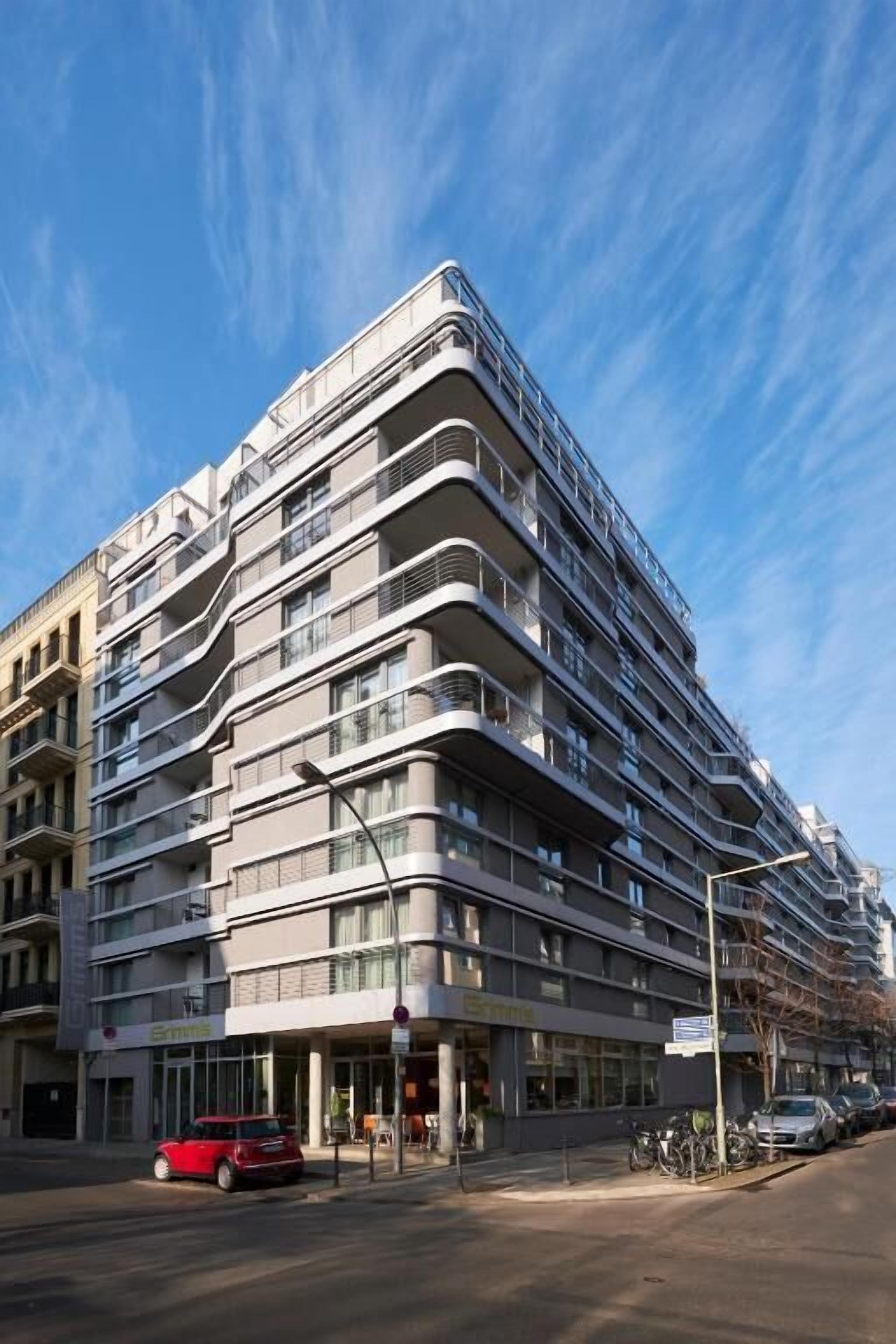 Facciata della struttura