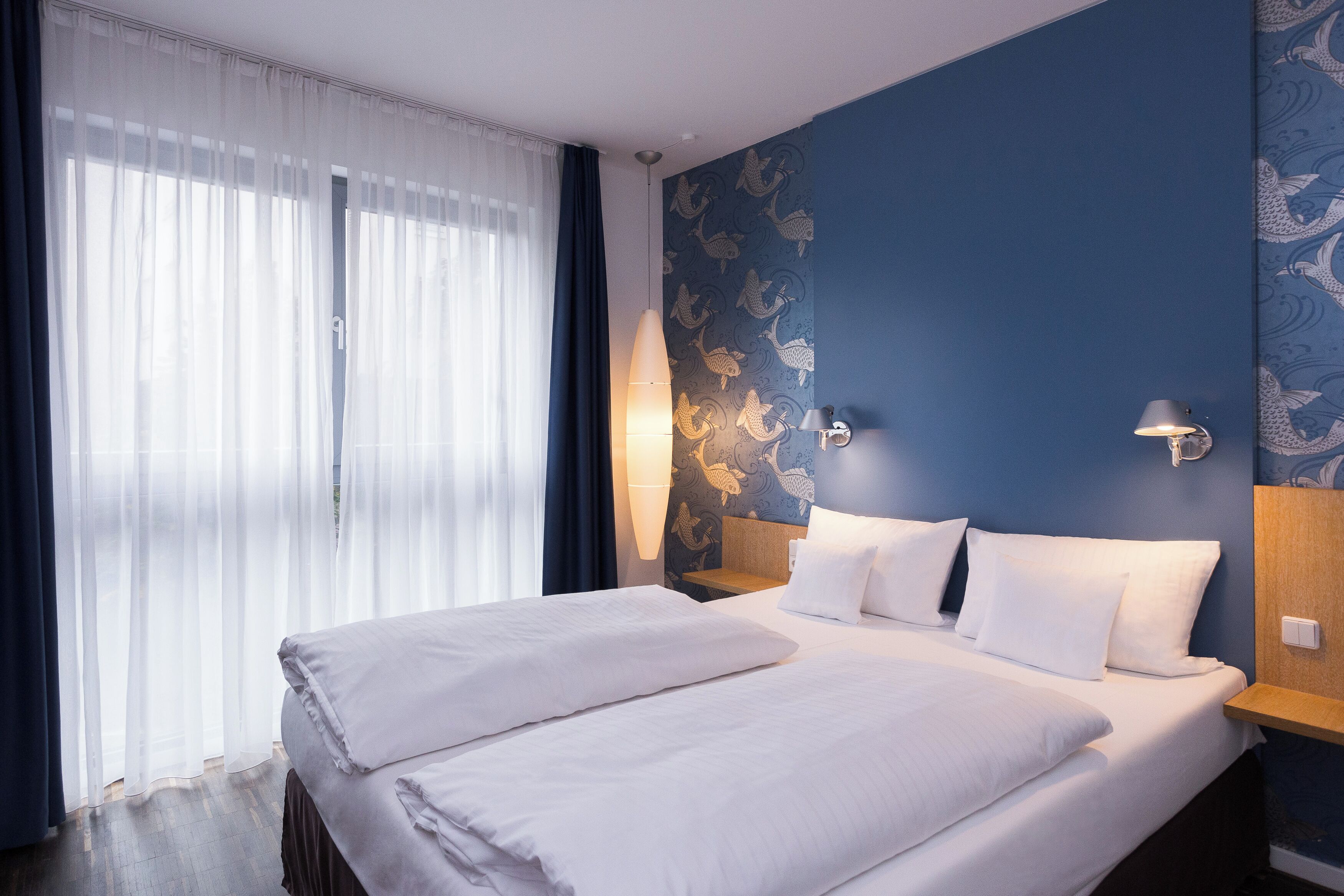 Superior-lejlighed - balkon | Allergivenligt sengetøj, skrivebord, lydisolering, strygejern/strygebræt