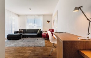 Comfort Apartment, Balcony | Living area - Grimms Berlin Mitte (Berlin)