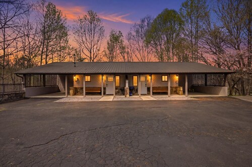 Dolly’s Darlings Duplex Units A & B by Beyond Expectations: Hot Tub & Game Room