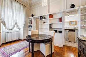 Living area - Liberty Trastevere House (Rome)