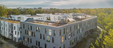Façade de l’hébergement