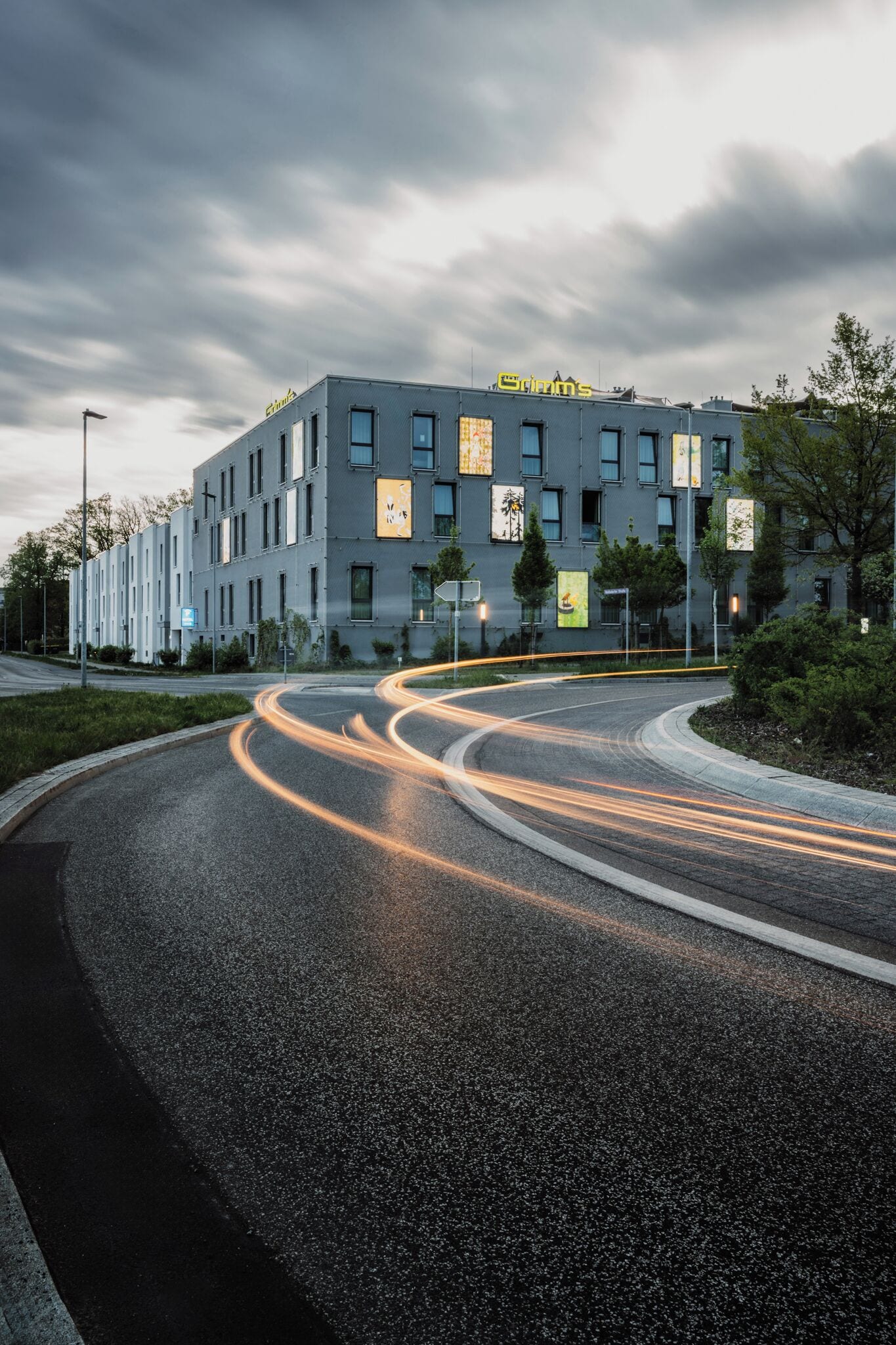 Fassade der Unterkunft