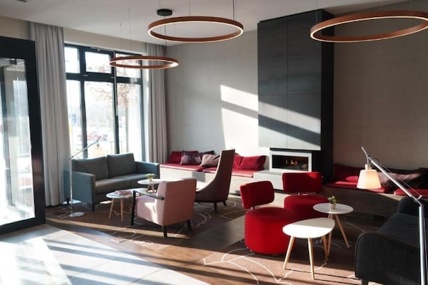 Coin salon dans le hall