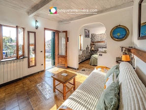 Basic Double Room, Sea View | Free WiFi - Camere Giuliano Basso (Vernazza)