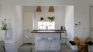 Superior Villa, Garden View | Private kitchen