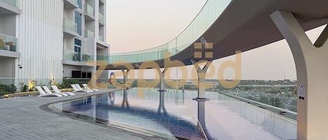 Apartment, Balcony, City View | Pool