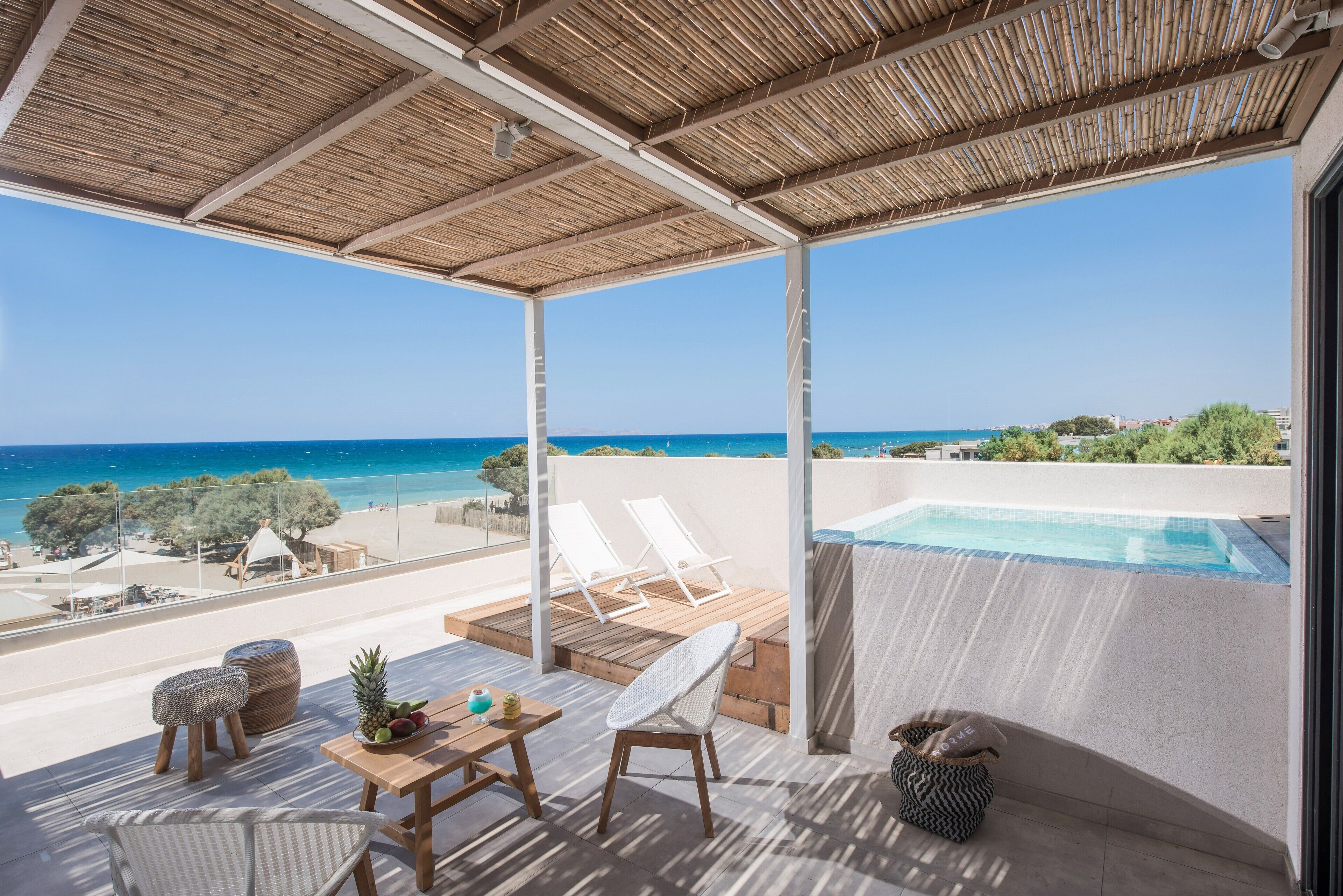 Superior Plunge Pool Room | Premium bedding, memory foam beds, free minibar items, in-room safe