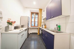 Private kitchen - 3 king-size beds, 25 min to center, ground floor (Vienna)