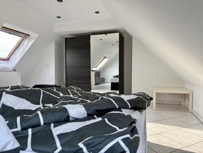 2 habitaciones, internet y ropa de cama 