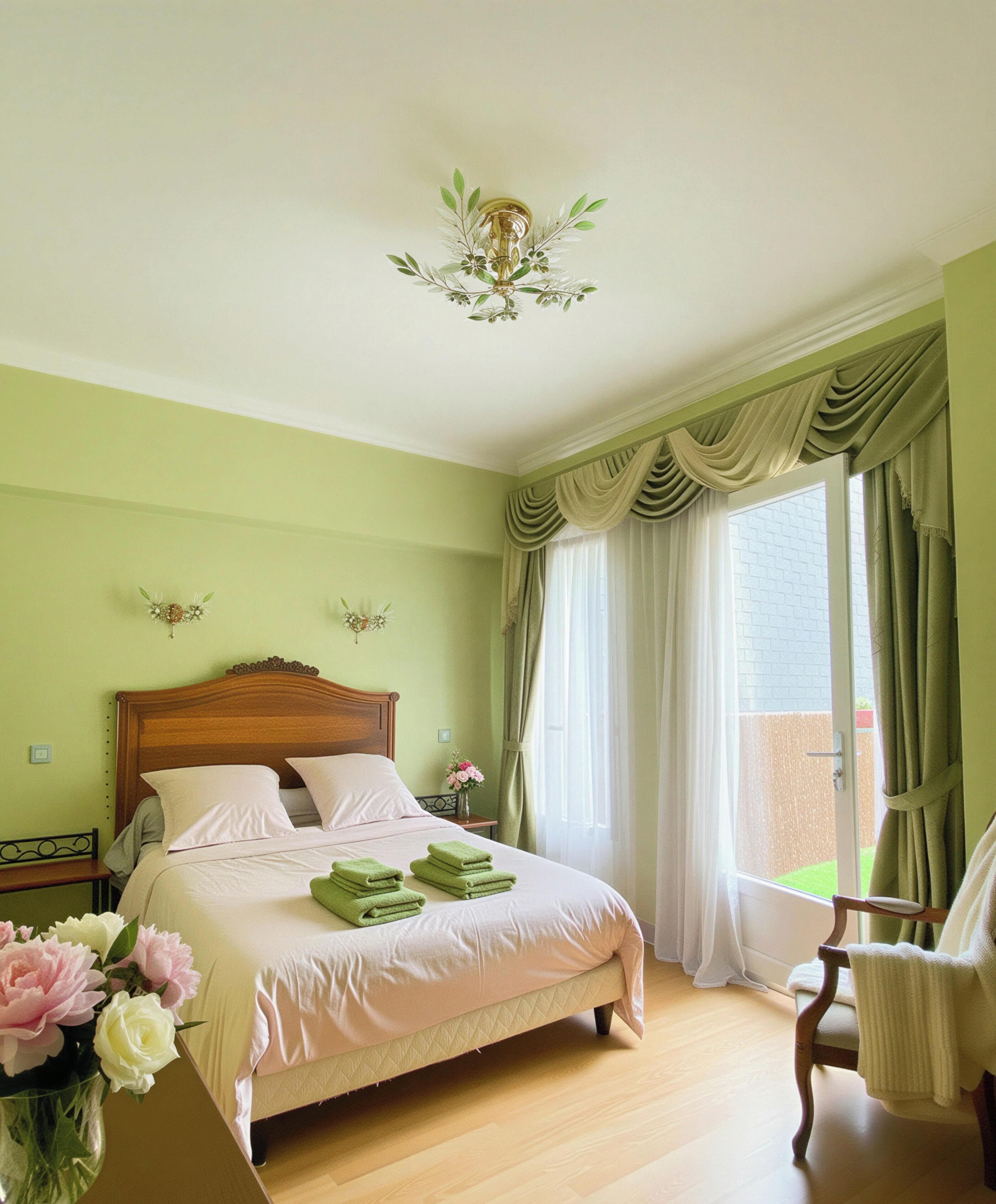 Comfort Double Room, Private Bathroom, Garden View | Blackout drapes, free WiFi