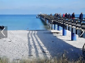 Tæt på stranden