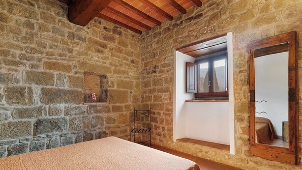 Room - La Torre – Panoramic Apartment in Farmhouse with Pool (Pelago)