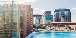 Outdoor pool - LUX Iconic Views at Palm Tower Suite 8 (Dubai)