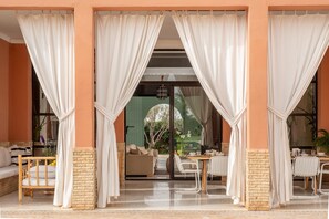 Outdoor dining - Villa Chocolat - Private pool - Perfect for relaxed  - (7 rms/14 Gst) (Marrakech)