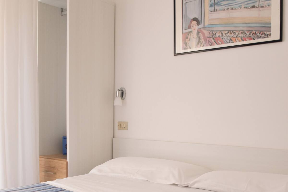 Chambre Double, balcon