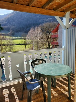 Outdoor dining - Studio in Arreau between Saint lary and Loudenvielle (Arreau)