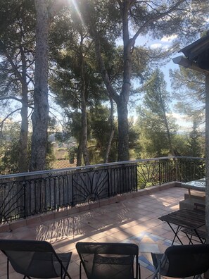 Terrace/patio - House surrounded by pine trees, 20 min from Avignon and St Rémy de Provence (Chateaurenard)