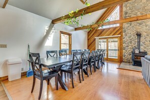 Interior - Shady Point Retreat w/ Hot Tub & Pickleball! (Killbuck)
