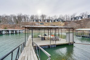 House (6 Bedrooms) | Interior - Private Dock & Theater Room: Lake Ozark Luxury (Lake Ozark)