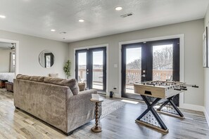 House (6 Bedrooms) | Interior - Private Dock & Theater Room: Lake Ozark Luxury (Lake Ozark)