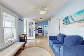 House (2 Bedrooms) | Interior - 2BR Lakeside Home w/ Patio, Porch & AC (Aurora)