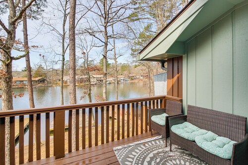 Lake Desoto Gem w/ Private Dock & Resort Perks!
