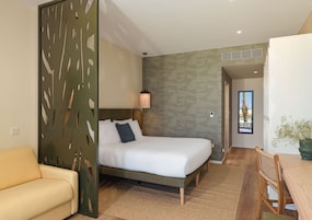Junior Suite Sea View | Minibar (some free items), in-room safe, blackout drapes