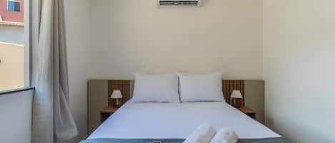 Perushuoneisto | 2 makuuhuonetta, ilmainen Wi-Fi, vuodevaatteet